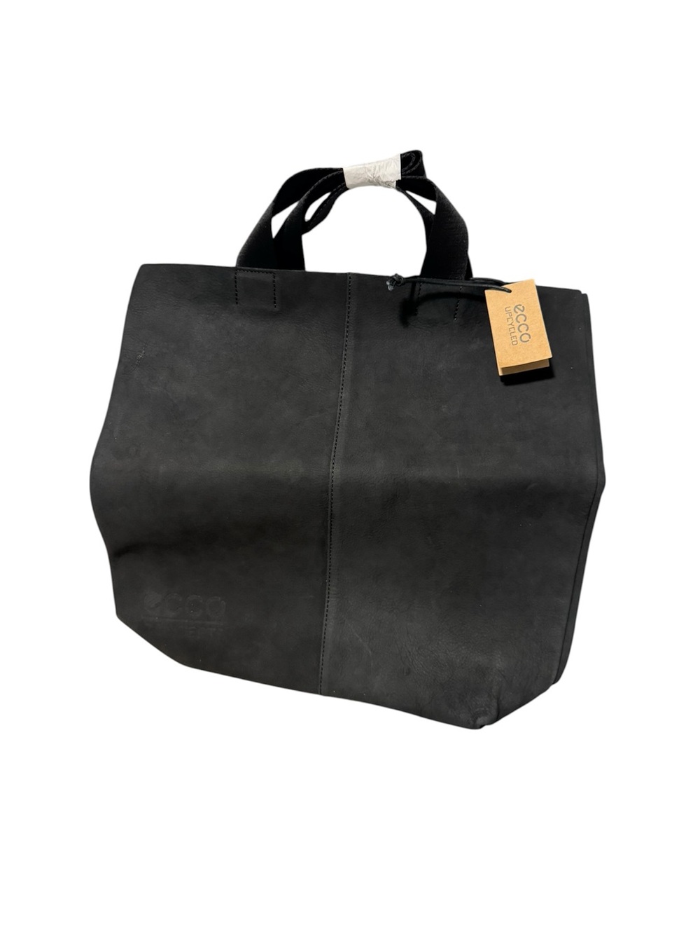 ECCO x Concepts Cncpts Black Upcycled Leather Tote Bag